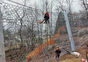 Vallo Paramassi a difesa dell’abitato di Caddo – completamento